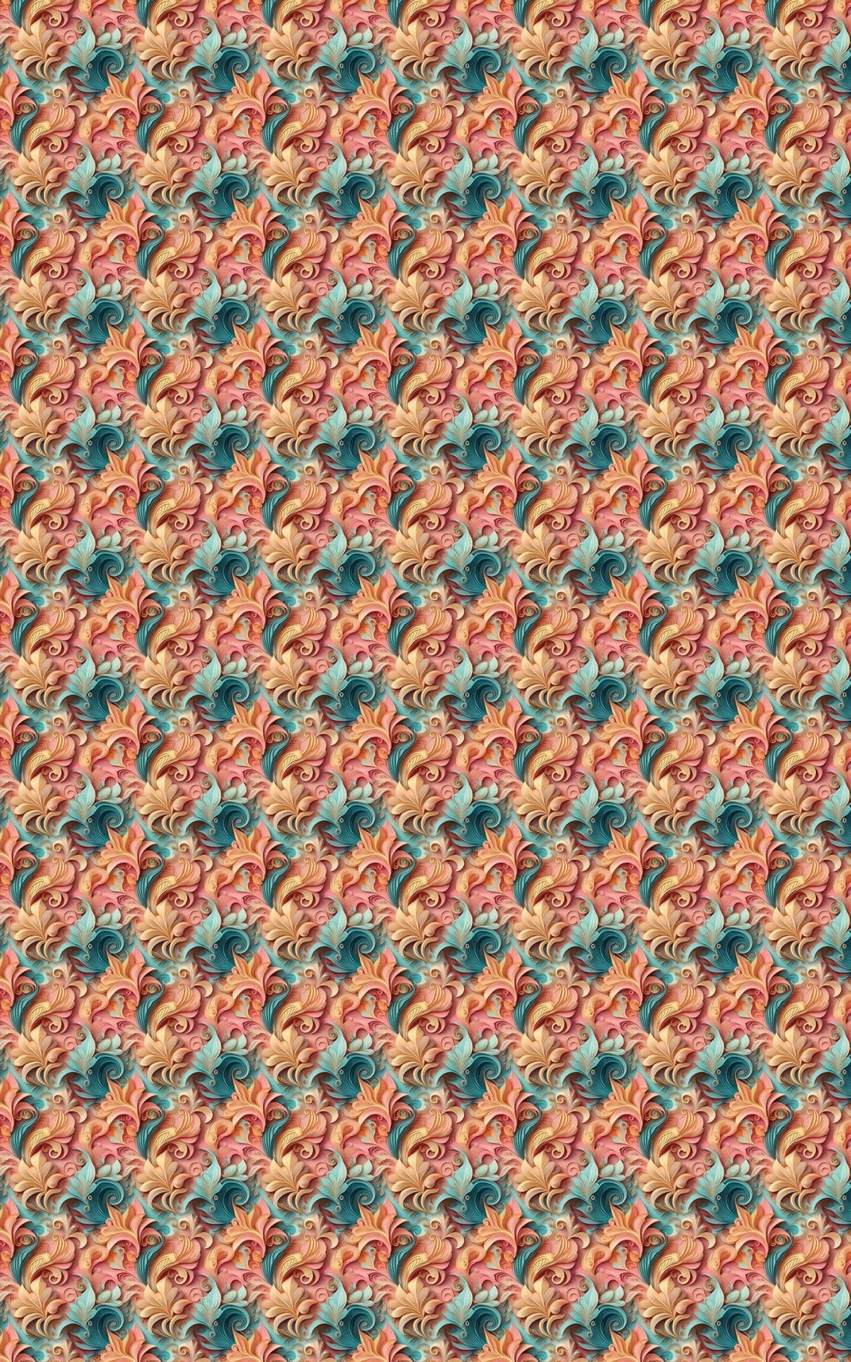 Terracotta Baroque - London Penny Gift Wrap