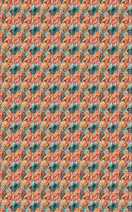 Terracotta Baroque - London Penny Gift Wrap