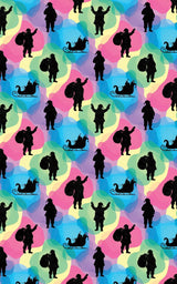 Holiday Silhouettes - London Penny Gift Wrap