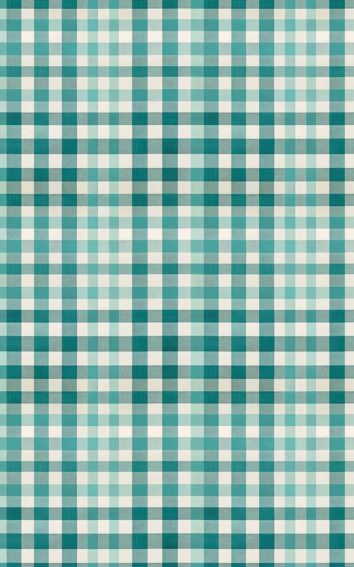 Gingham Gala Emerald - London Penny Gift Wrap