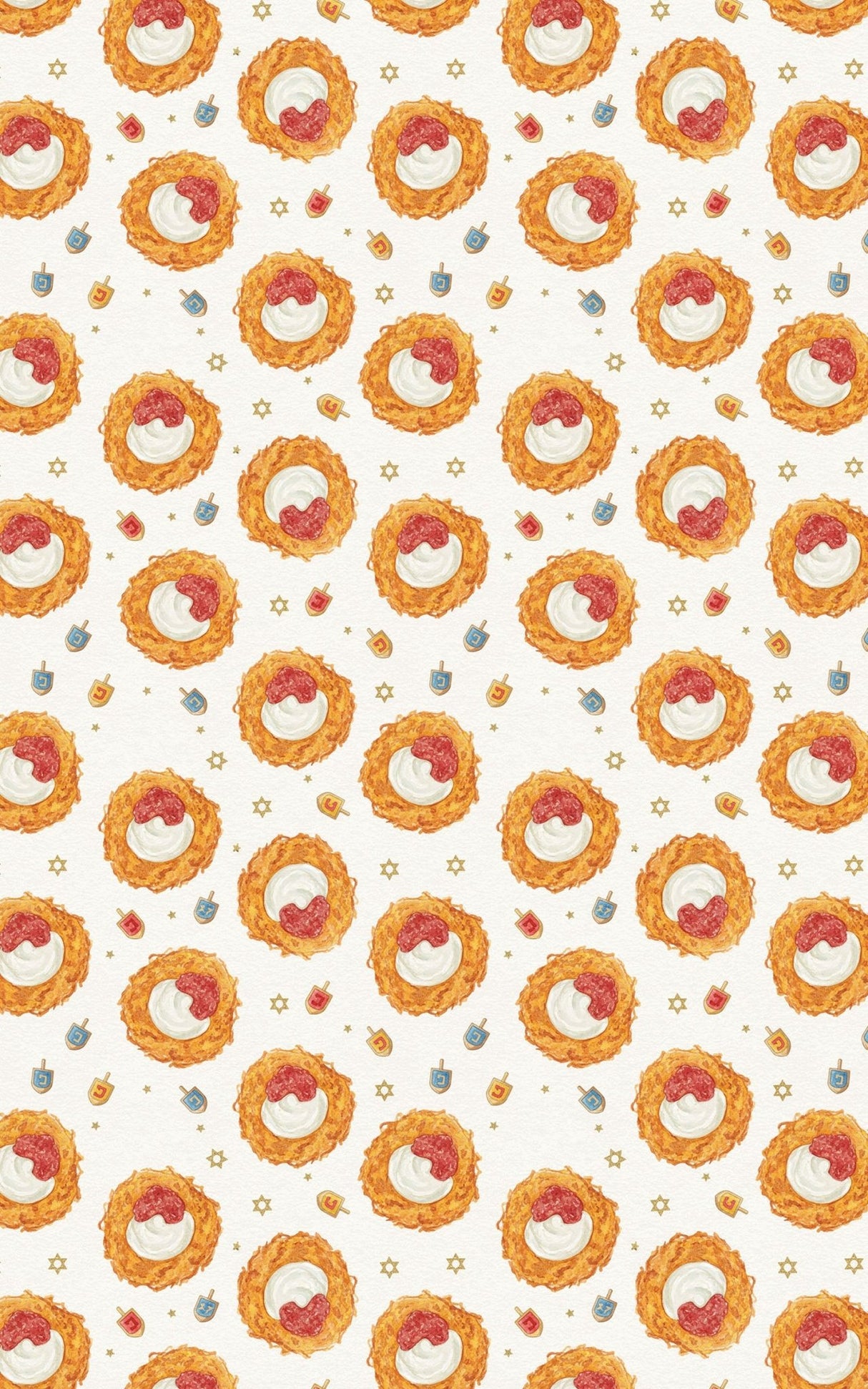 Latke Delight - London Penny Gift Wrap