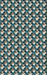 Australian Shepherd Your Heart - London Penny Gift Wrap