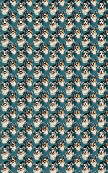 Australian Shepherd Your Heart - London Penny Gift Wrap
