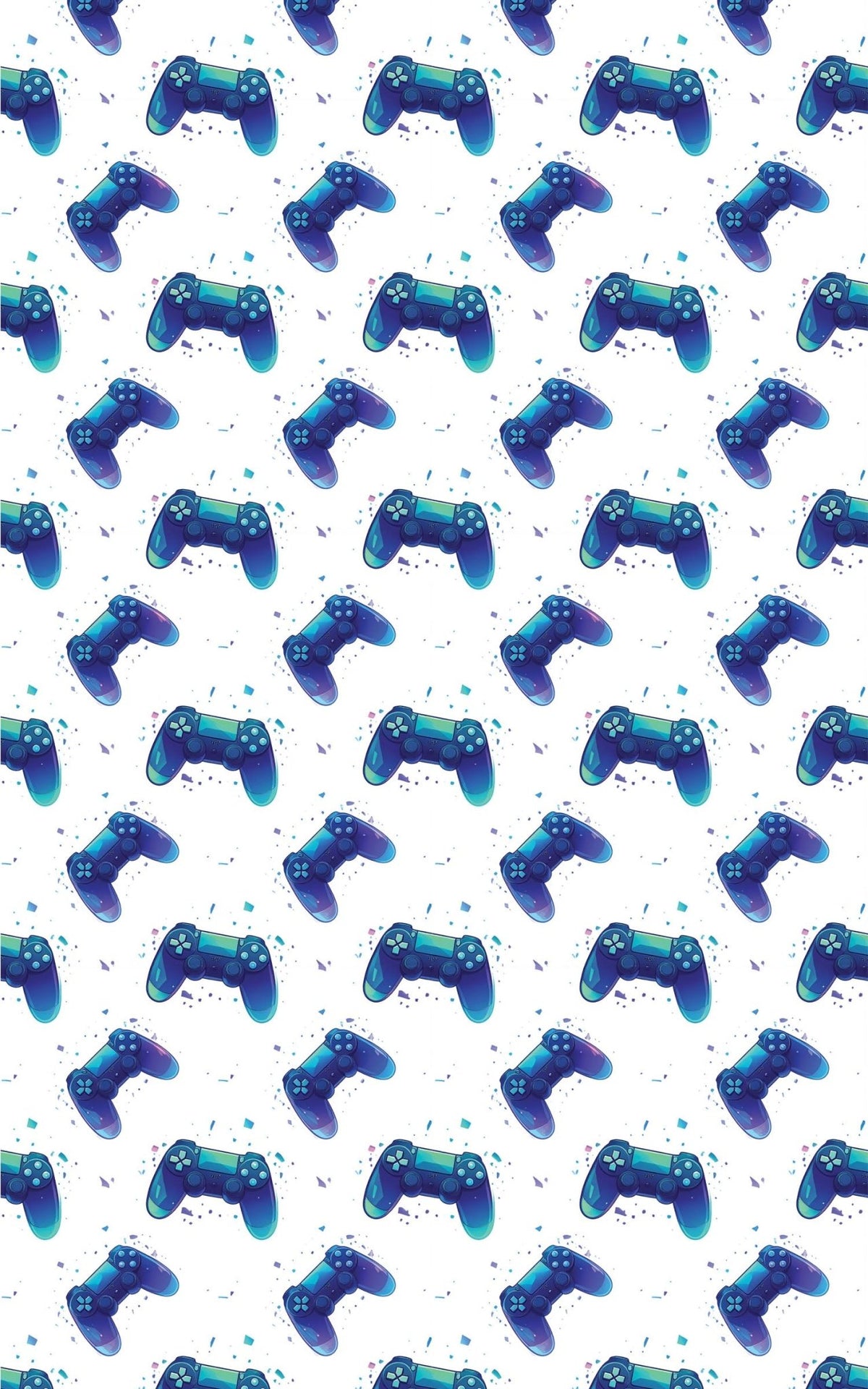 Pixel Control Flow Wrapping Paper - London Penny Gift Wrap