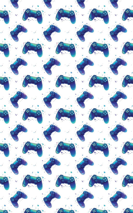 Pixel Control Flow Wrapping Paper - London Penny Gift Wrap