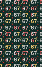 67 Merry Mix - London Penny Gift Wrap