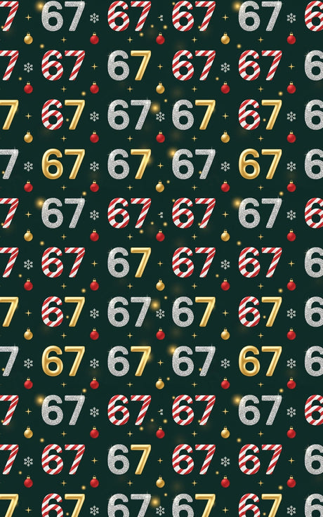 67 Merry Mix - London Penny Gift Wrap