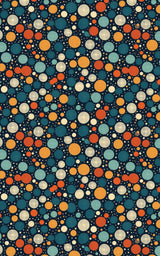 Concentric Circle Confetti - London Penny Gift Wrap