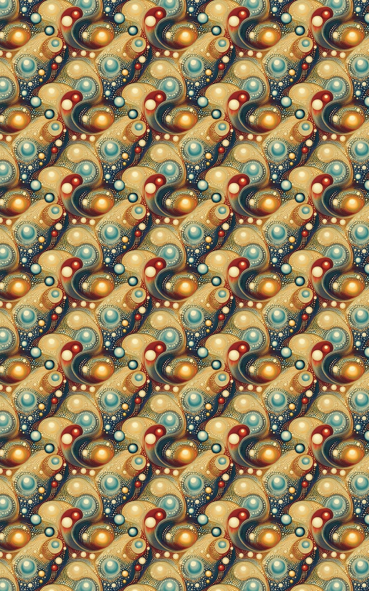 Pin Dot Pearl - London Penny Gift Wrap