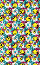 Pop Smash Pickleball Wrapping Paper - London Penny Gift Wrap