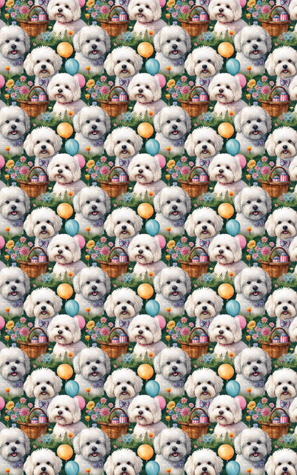 Bichon Frise Garden Party