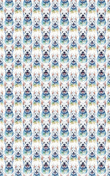 Westie Whirl - London Penny Gift Wrap