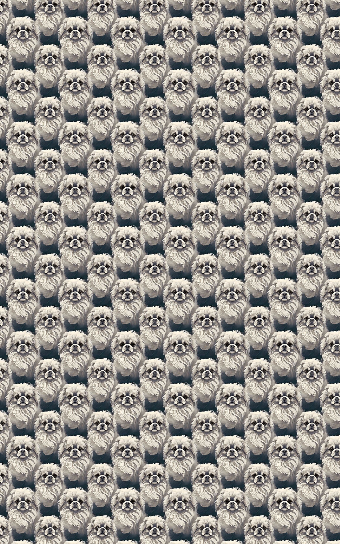 Pekingese Puffs & Patterns