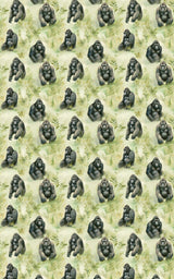 Safari Stroll Gorilla - London Penny Gift Wrap