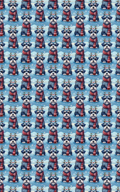 Scarved Schnauzer Cheer