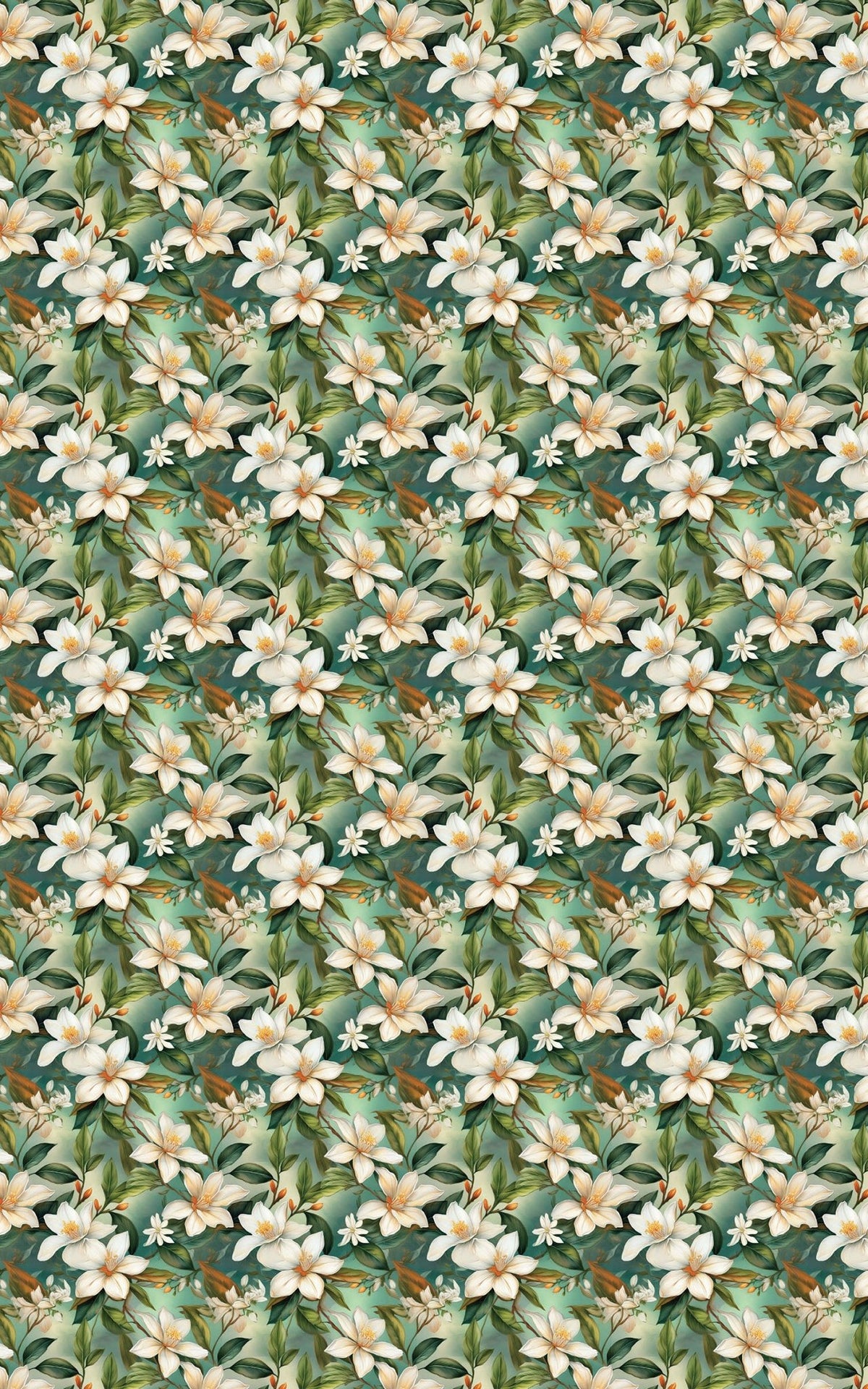Citrus Blossom - London Penny Gift Wrap