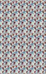 Ho-Ho-Snow Glide - London Penny Gift Wrap