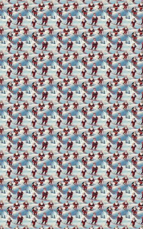 Ho-Ho-Snow Glide - London Penny Gift Wrap