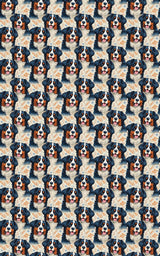 Bernese in the Breeze - London Penny Gift Wrap