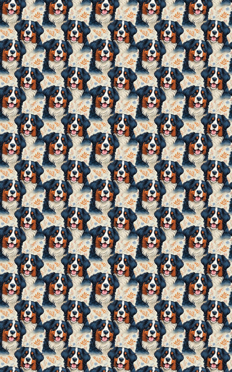 Bernese in the Breeze - London Penny Gift Wrap