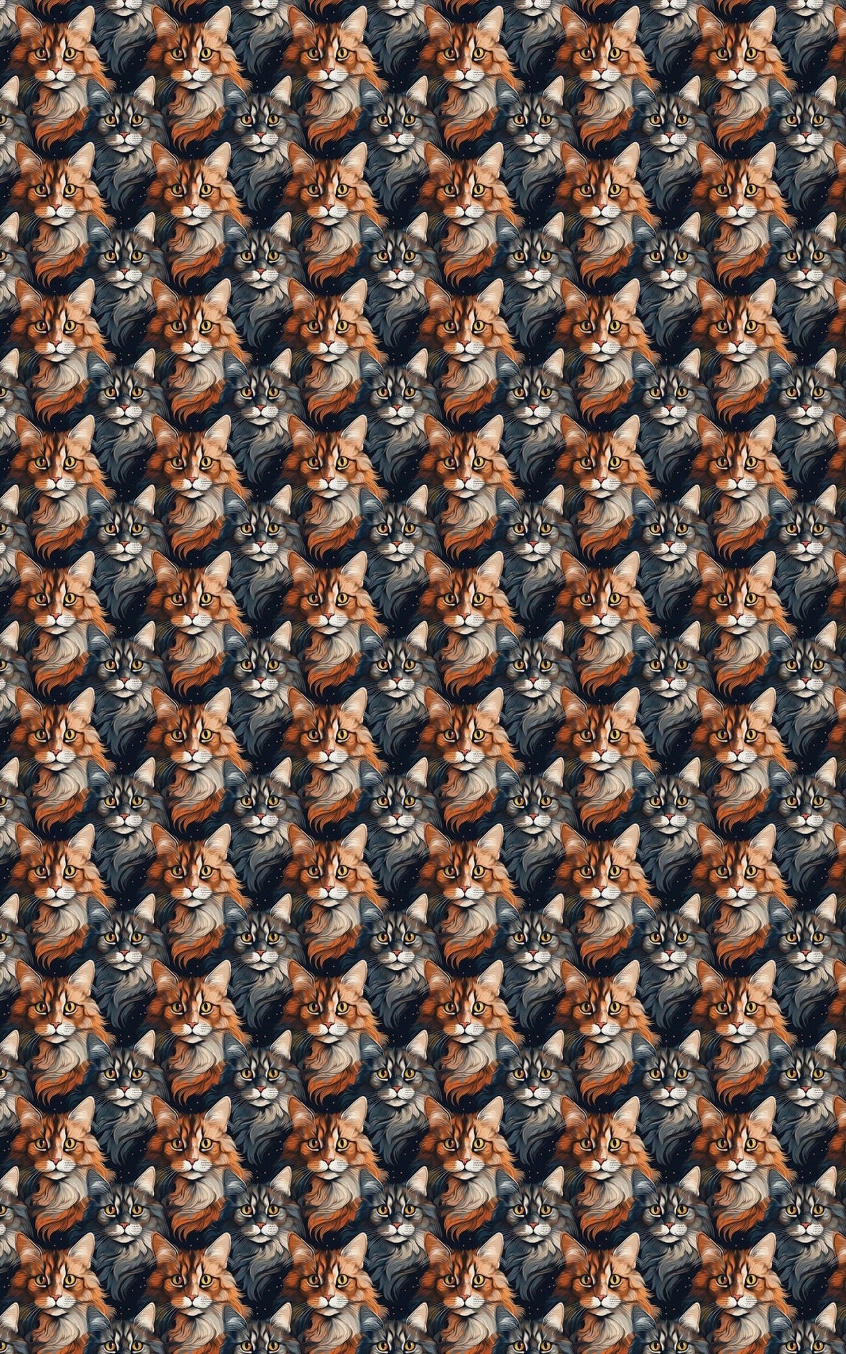 Majestic Maine Coon - London Penny Gift Wrap
