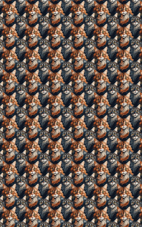 Majestic Maine Coon - London Penny Gift Wrap