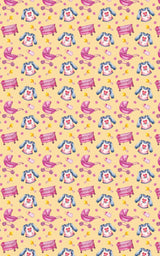I Love Mom - Peach - London Penny Gift Wrap