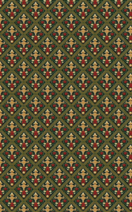 Yuletide Royal Emblems - London Penny Gift Wrap