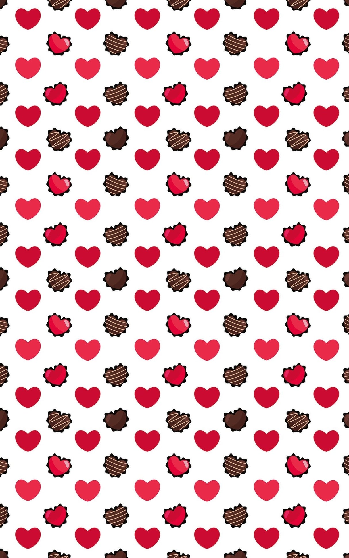 Hearts Choco - London Penny Gift Wrap
