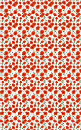 Summer Flowers II White - London Penny Gift Wrap