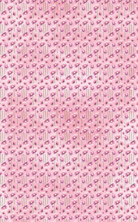 Summer Flowers Pink - London Penny Gift Wrap