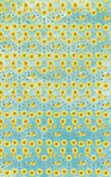 Sunflower Blue - London Penny Gift Wrap