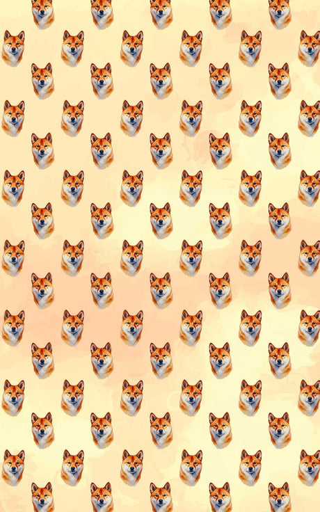 Sassy Shibas - London Penny Gift Wrap