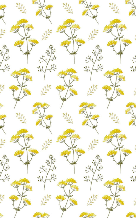Yellow Spring Flowers - London Penny Gift Wrap