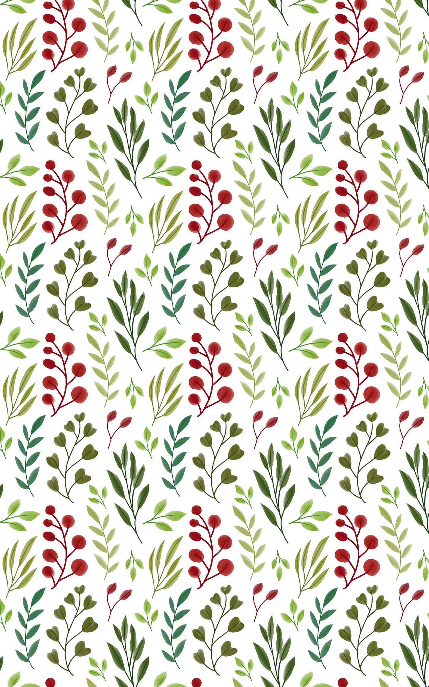 Red Bulbs and Greens