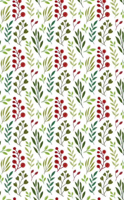 Red Bulbs and Greens