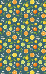 Citrus Zest - London Penny Gift Wrap