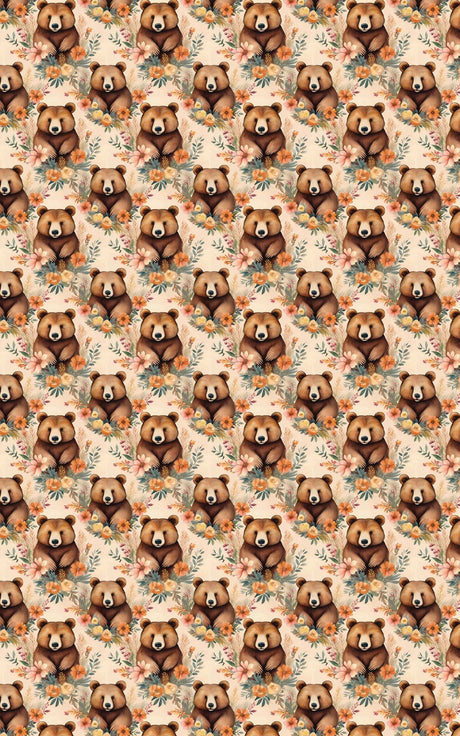Botanic Bears - London Penny Gift Wrap