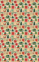 Holiday Stamps - London Penny Gift Wrap