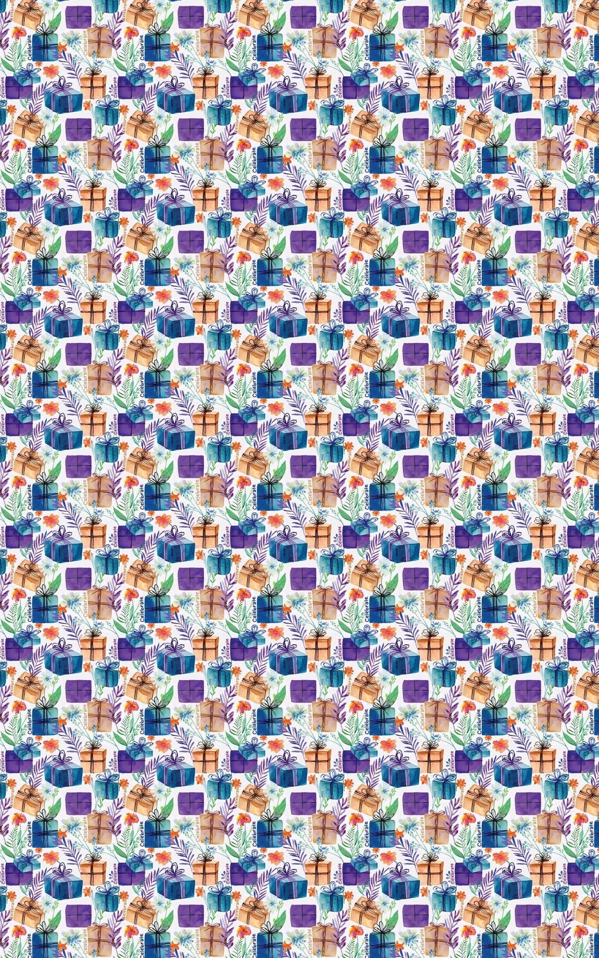 Petals and Presents - London Penny Gift Wrap