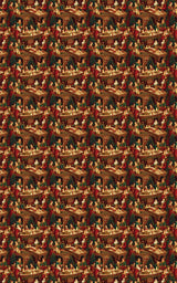 Yuletide Tapestry - London Penny Gift Wrap
