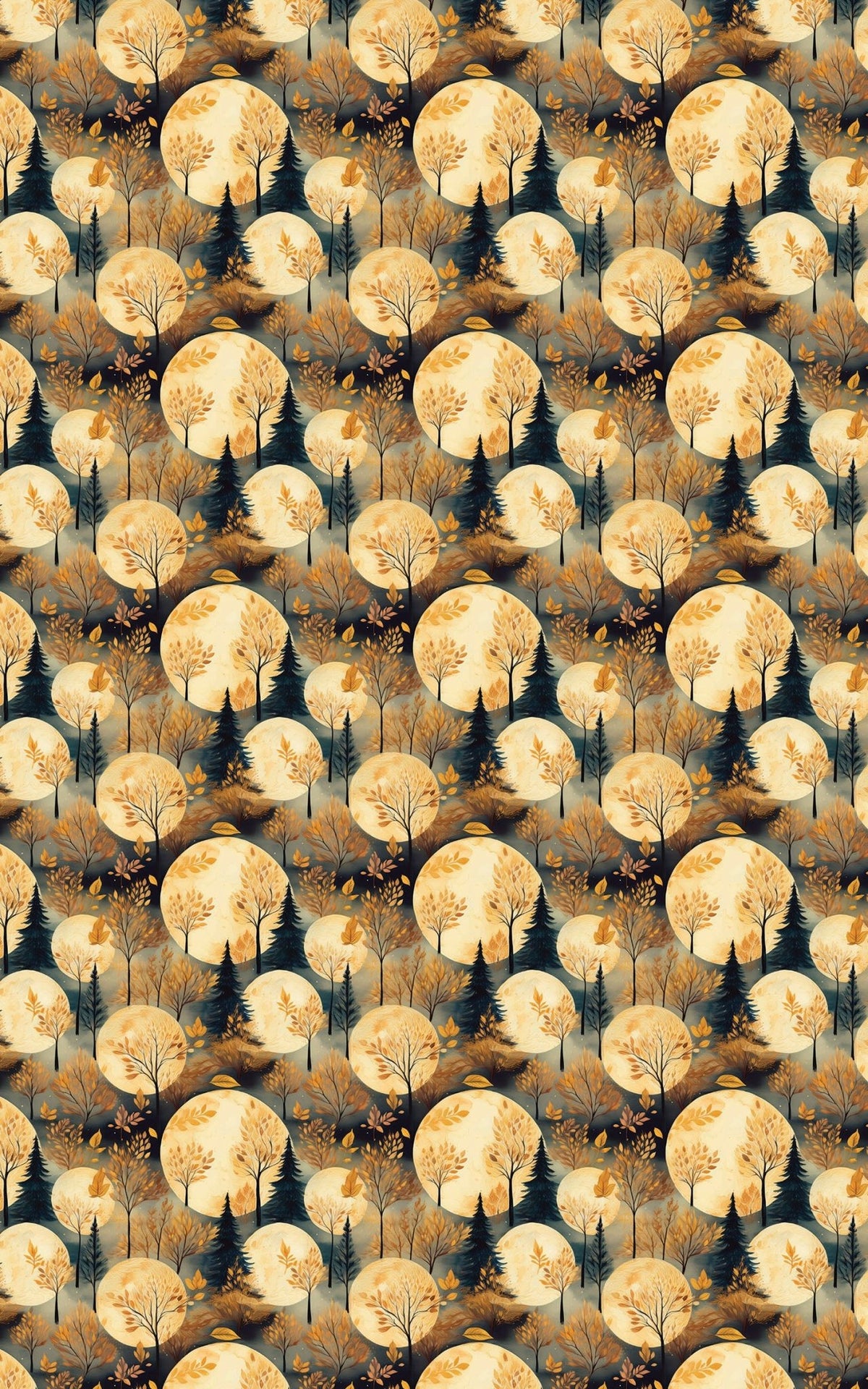 Harvest Moon - London Penny Gift Wrap