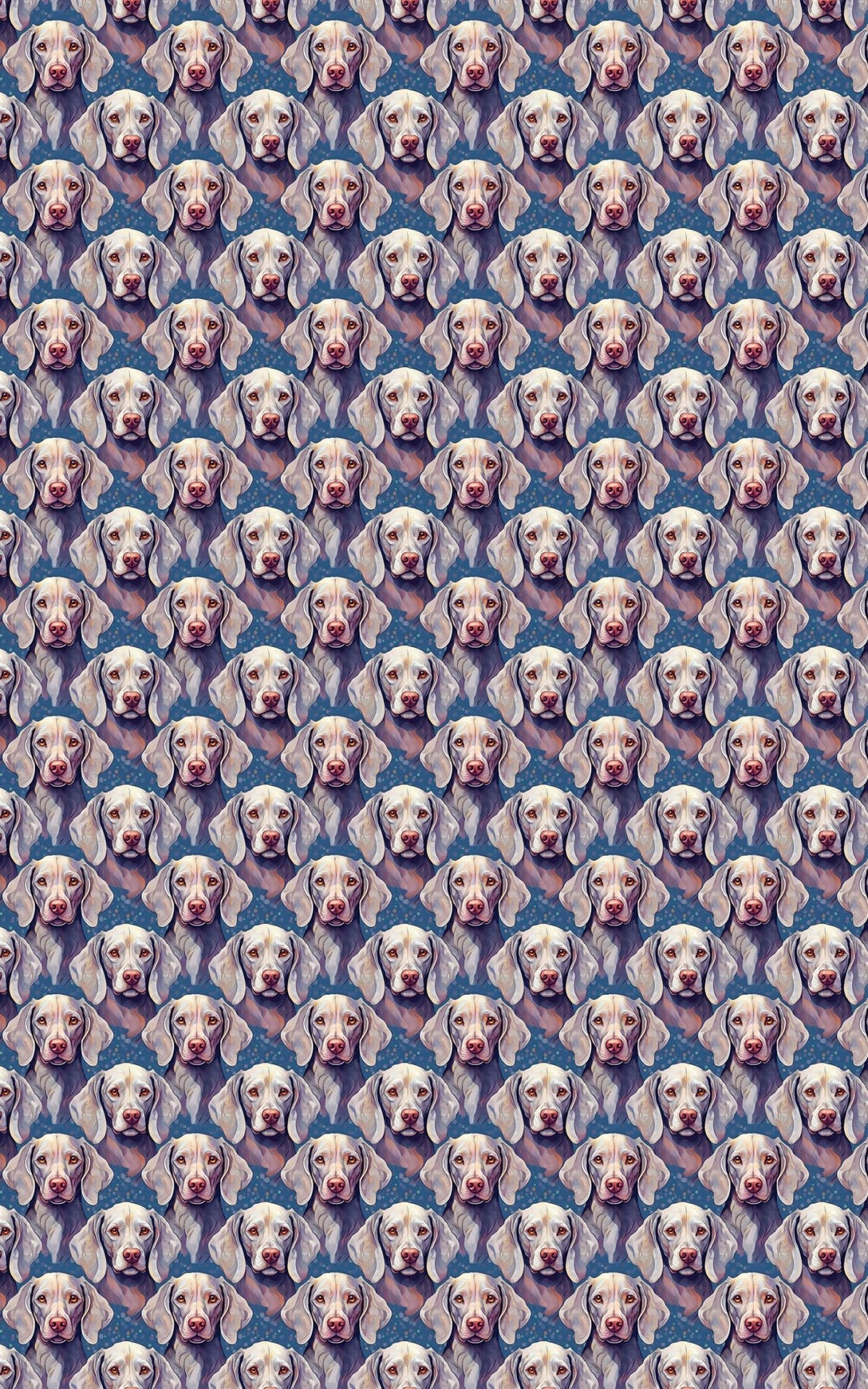 Sketches of a Weimaraner - London Penny Gift Wrap