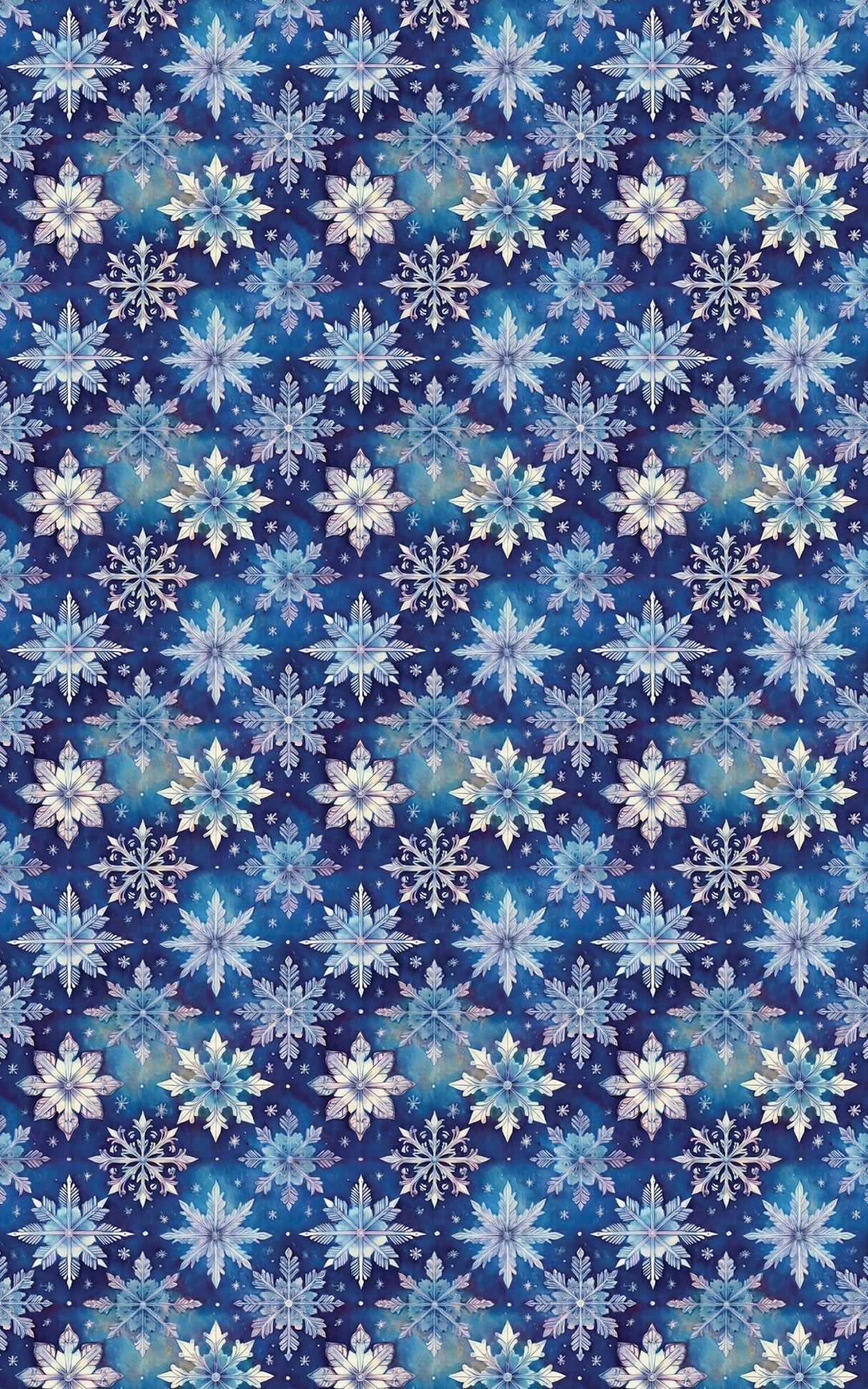 Frosted Snowflake Suite - London Penny Gift Wrap