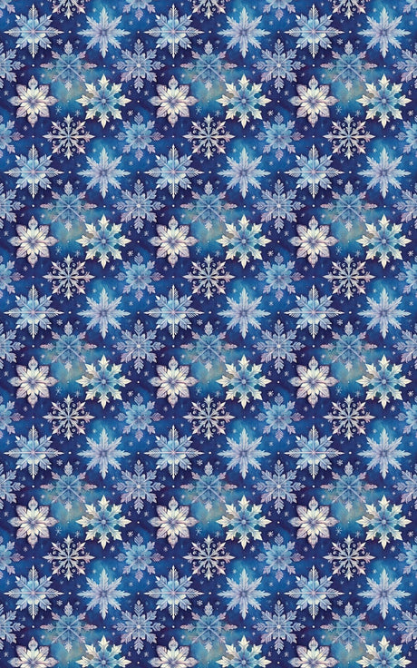 Frosted Snowflake Suite - London Penny Gift Wrap