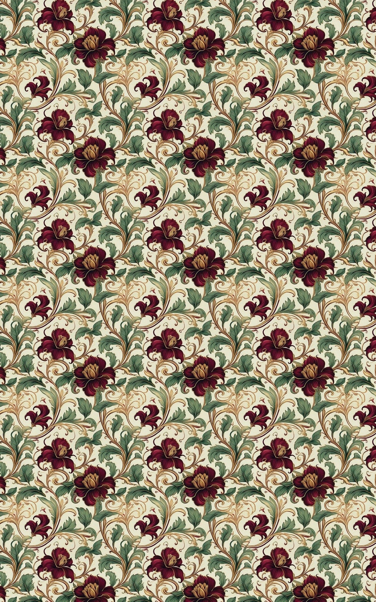 Garnet Garden - London Penny Gift Wrap