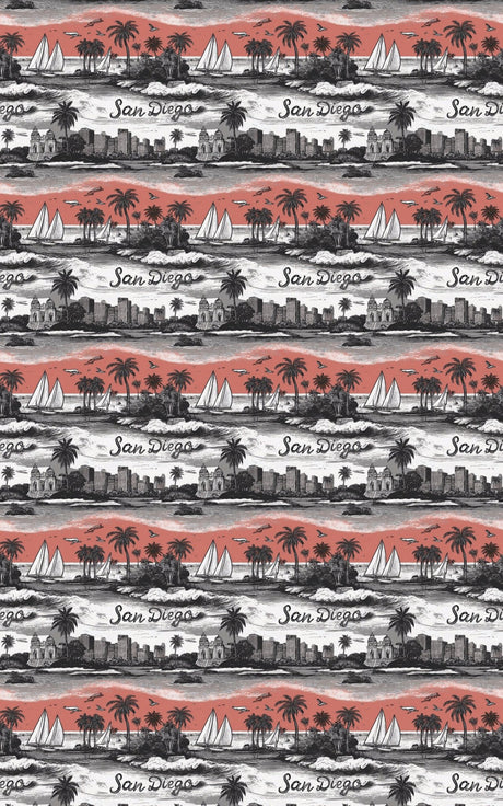 San Diego – Coastal Cool - London Penny Gift Wrap