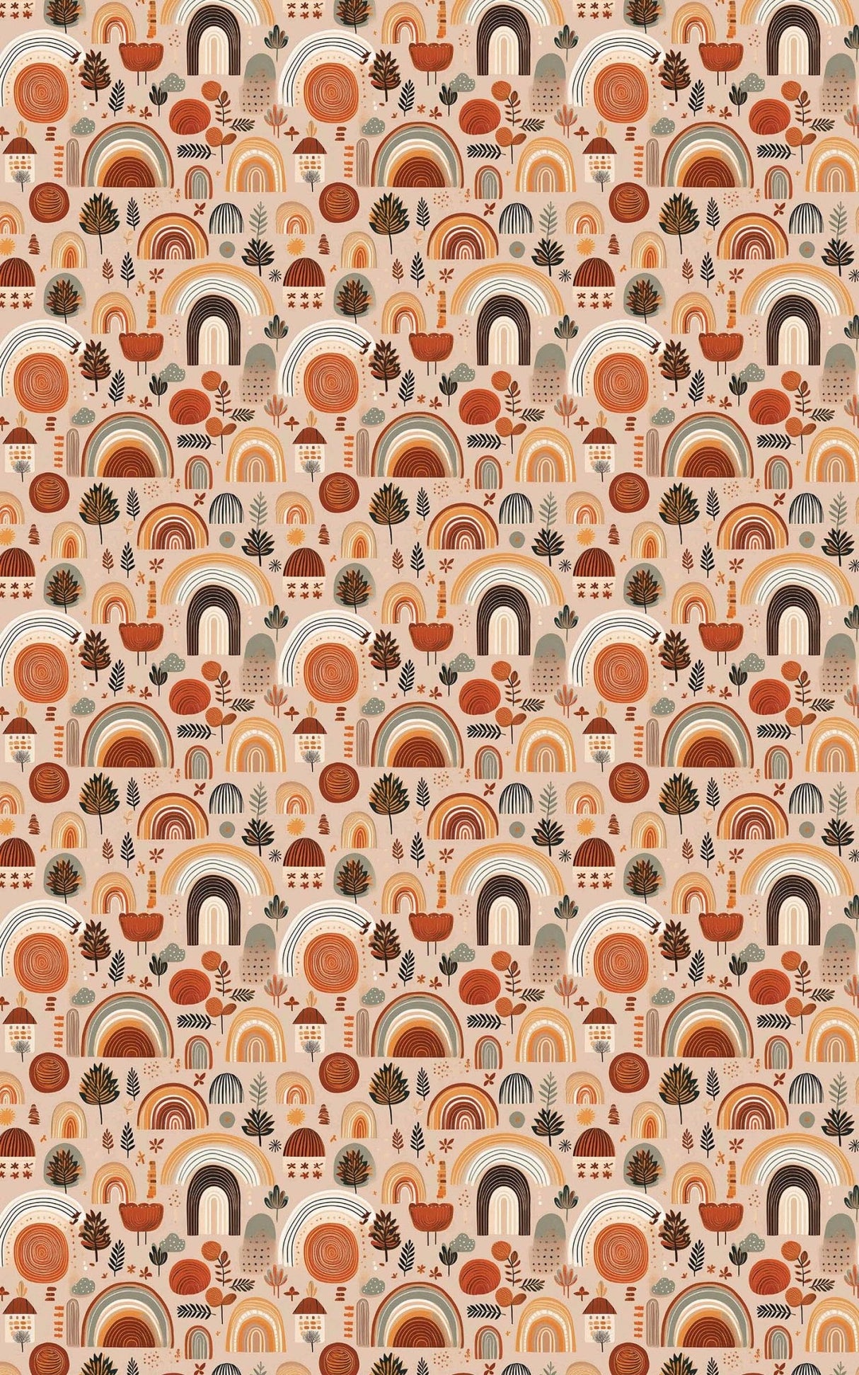 Scandi Sunshine - London Penny Gift Wrap