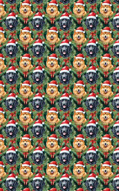 London & Penny’s Christmas Wreath