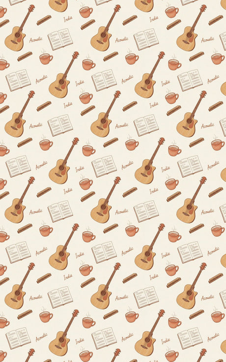 Music Room: Acoustic - London Penny Gift Wrap